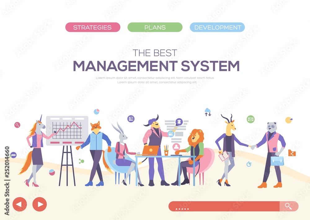 Set of People team brainstorming around the table background. Vector flat business situation design style illustration Set of People team brainstorming around the table background. Vector flat business situation design style illustration