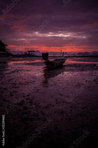 Red sunrise at Koh Yao Noi © he68