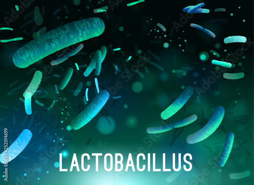 Lactobacilluses background image