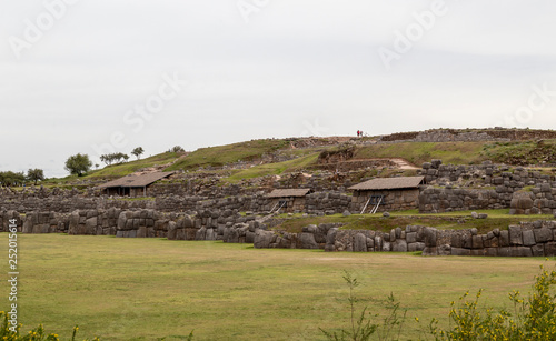 panoramic view, Sacsayhuman is a inca ruins, Cusco, Peru photo