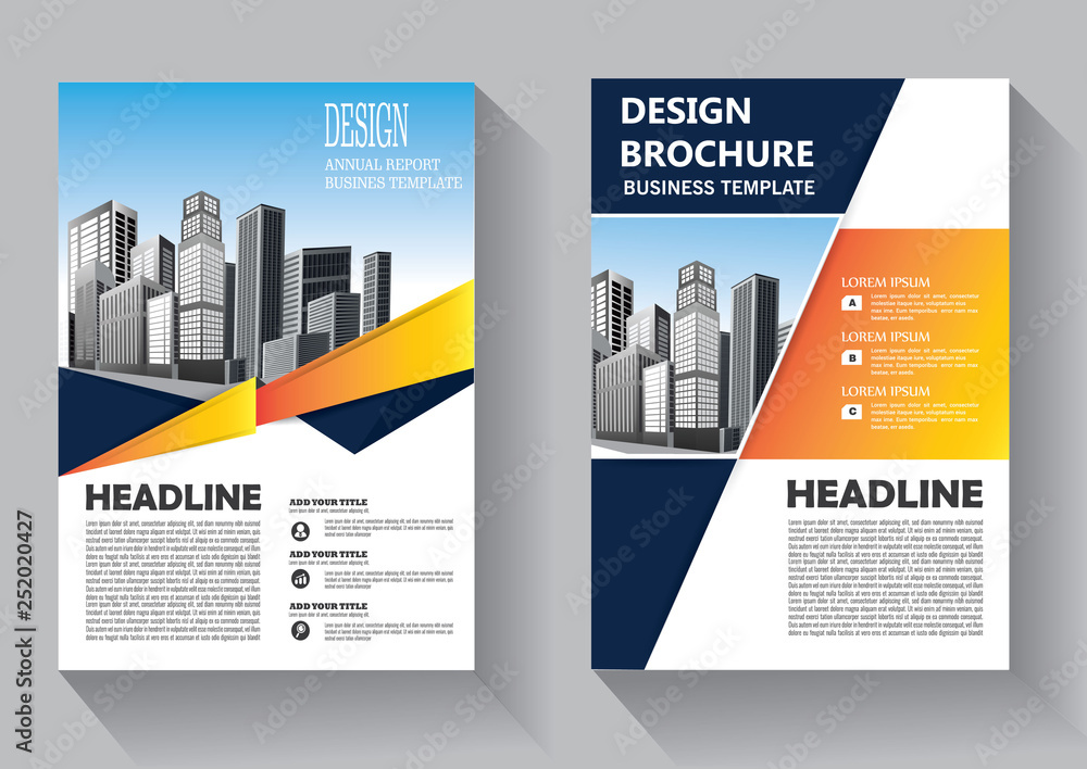 Business abstract vector template. Brochure design, cover modern layout, annual report, poster, flyer in A4 with colorful triangles, geometric shapes for tech, science, market with light background Business abstract vector template. Brochure design, cover modern layout, annual report, poster, flyer in A4 with colorful triangles, geometric shapes for tech, science, market with light background