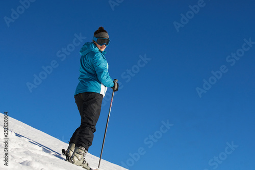 Girl / Woman / Female On the Ski