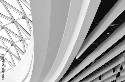 Abstract fragment of contemporary architecture