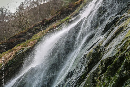 Powerscourt Waterfall  Wicklow  Ireland.