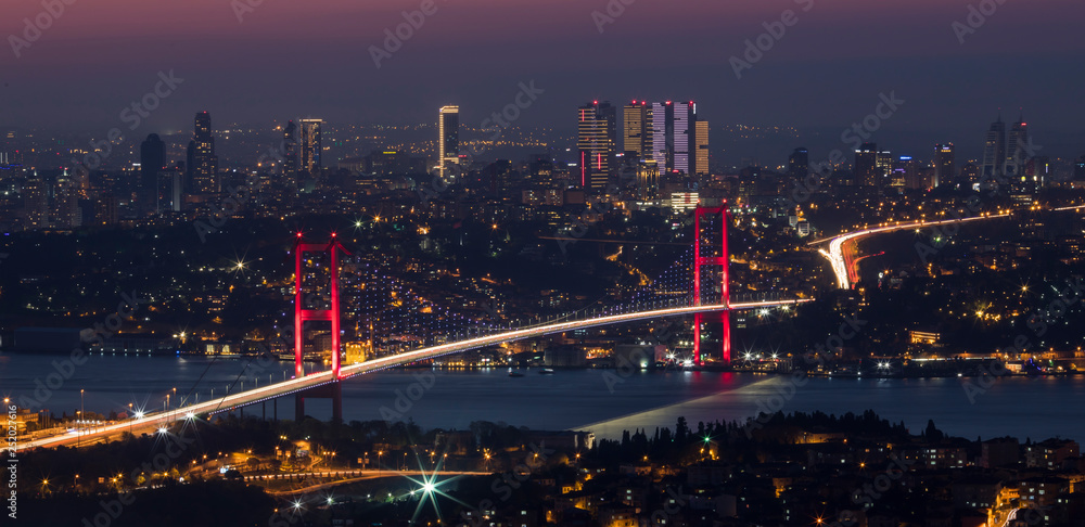 Istanbul Bosphorus Bridge (15th July Martyrs Bridge) Istanbul Bosphorus Bridge (15th July Martyrs Bridge)
