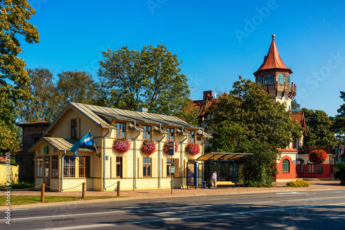 Tourist center of the resort city of Jurmala