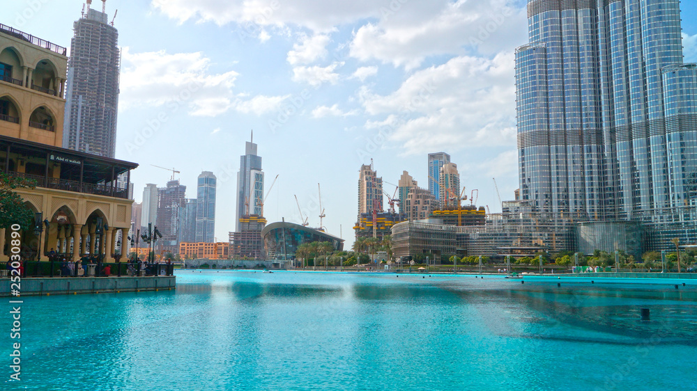 Obraz premium Burj Khalifa Park