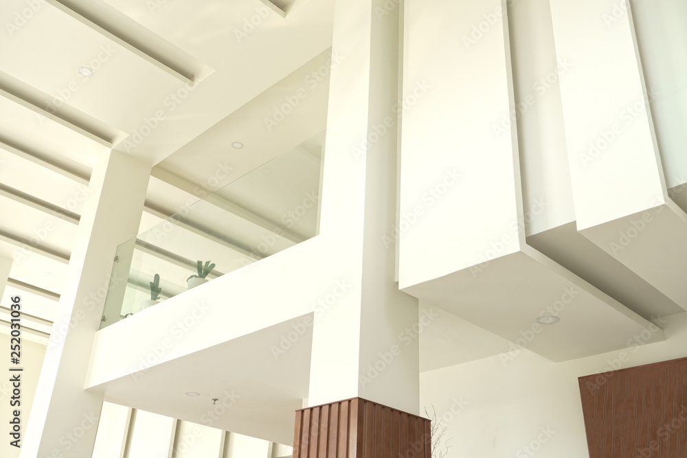 Fototapeta premium white interior