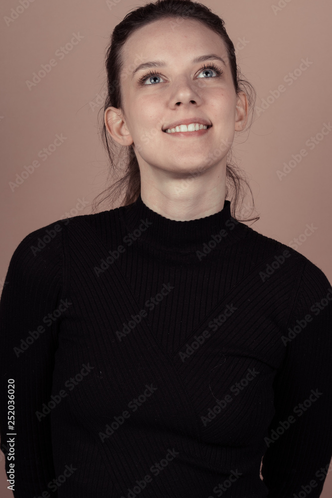 a girl is very positive a girl is very positive