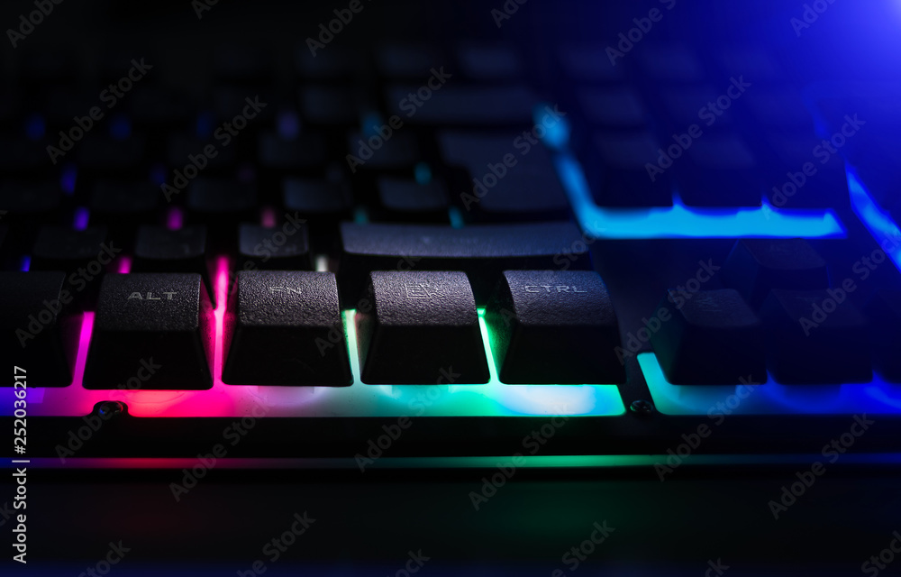 Close-Up Of Laptop Keyboard 