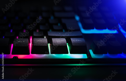 Close-Up Of Laptop Keyboard 