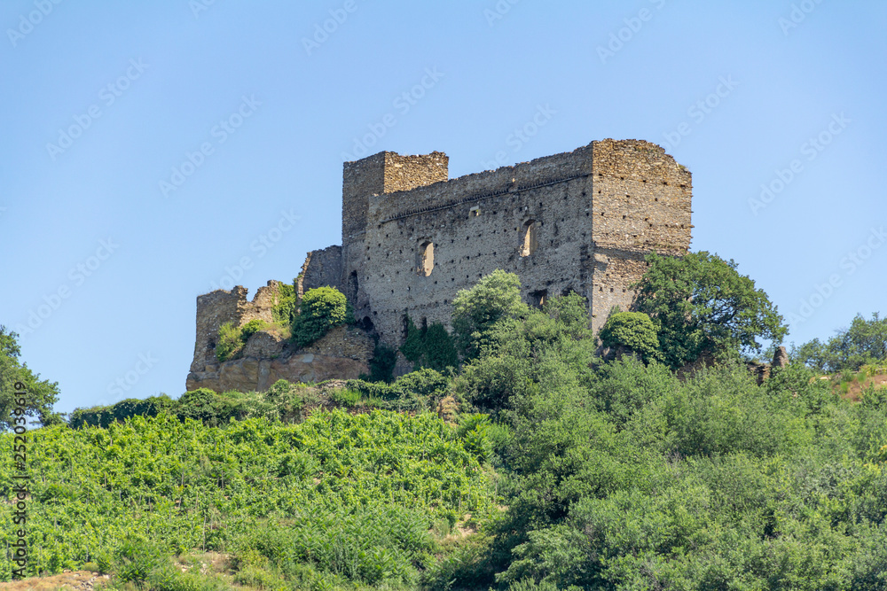 castle ruin in France