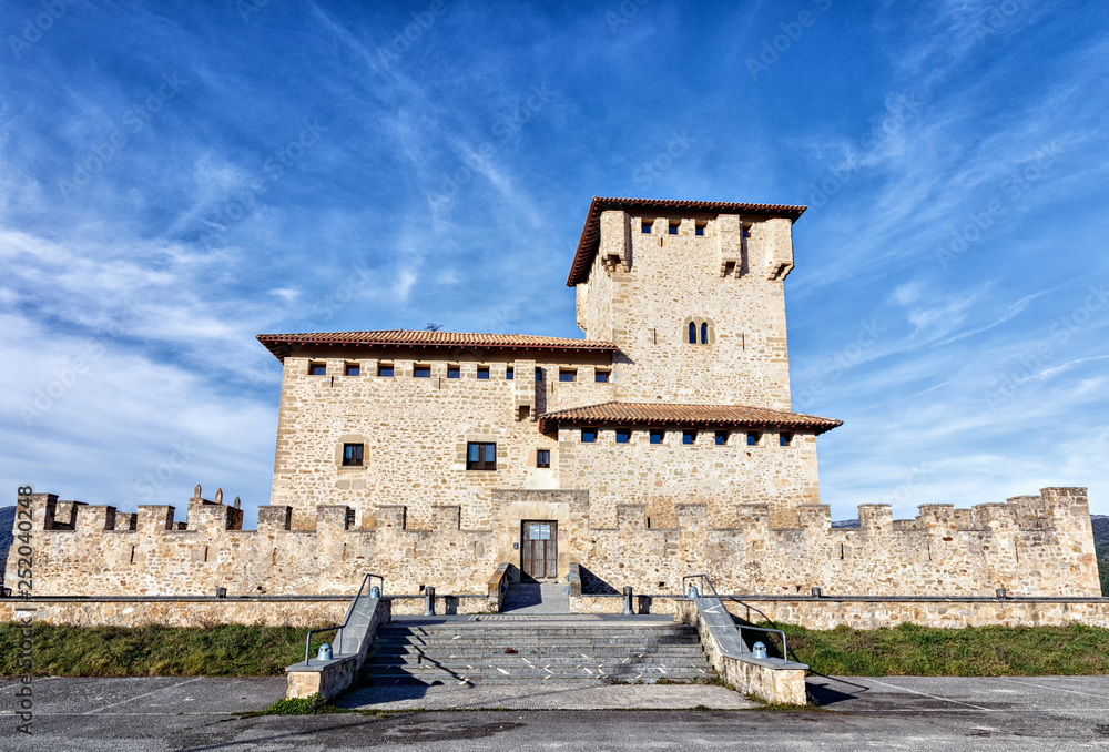 medieval tower in spain