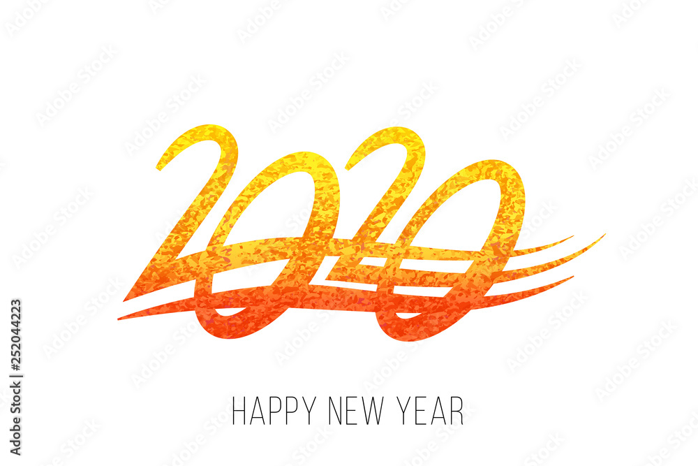 Fototapeta premium 2020 New Year.
