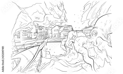 kraken invading neighborhood