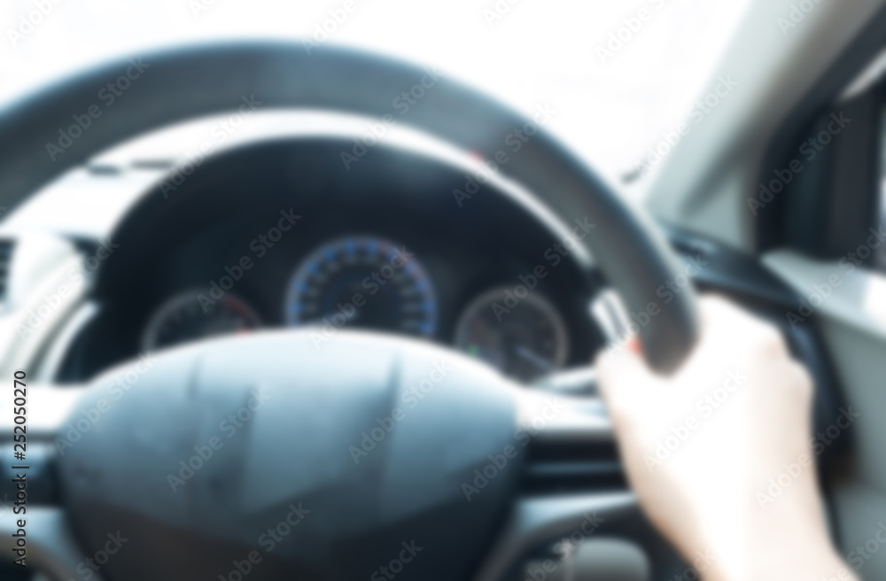 Handle Car Steering Wheel blur Handle Car Steering Wheel blur