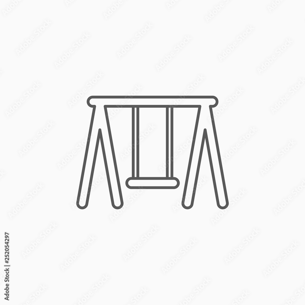 swing icon, swings vector swing icon, swings vector