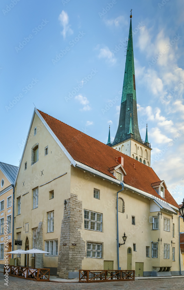 Street in Tallinn, Estonia