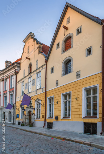 Street in Tallinn  Estonia