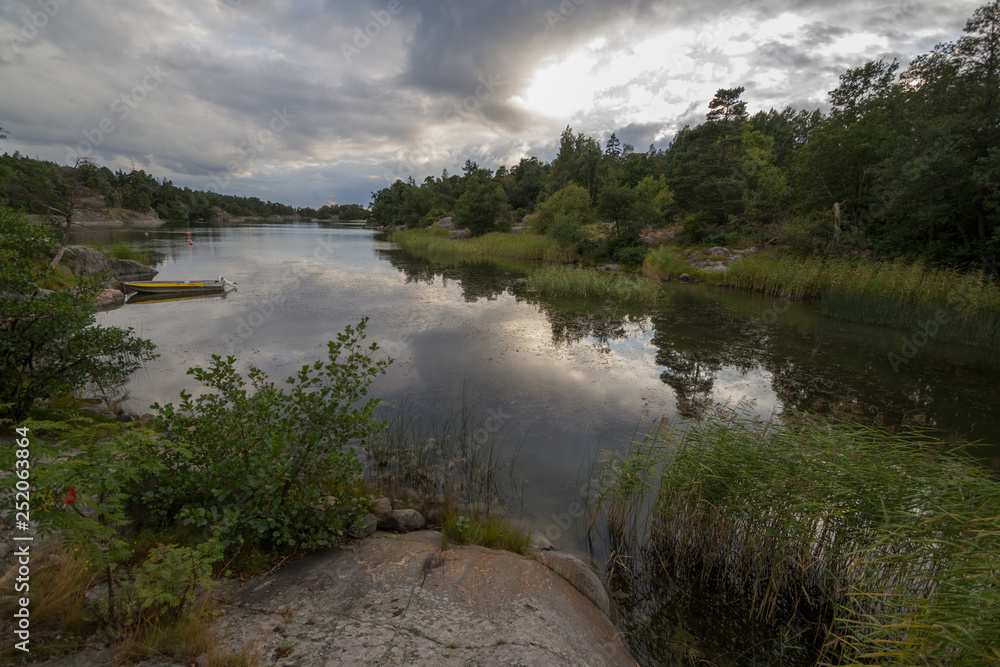 Finnish landscape in Porkkalanniemi