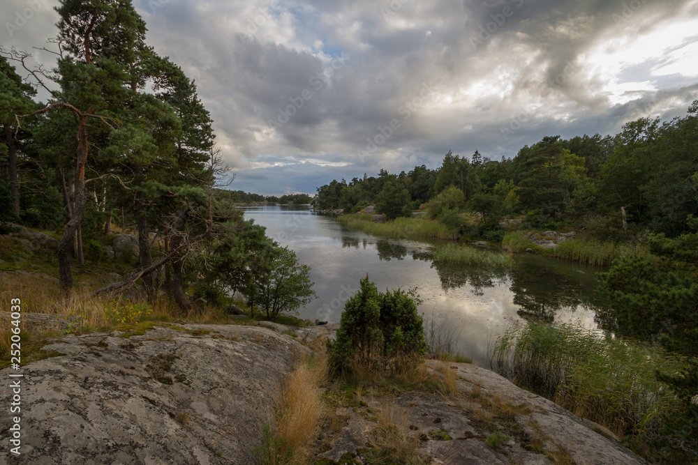Finnish landscape in Porkkalanniemi