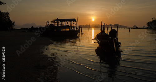 Sunrise in Koh Yao Noi, Phang Nga Province, Thailand