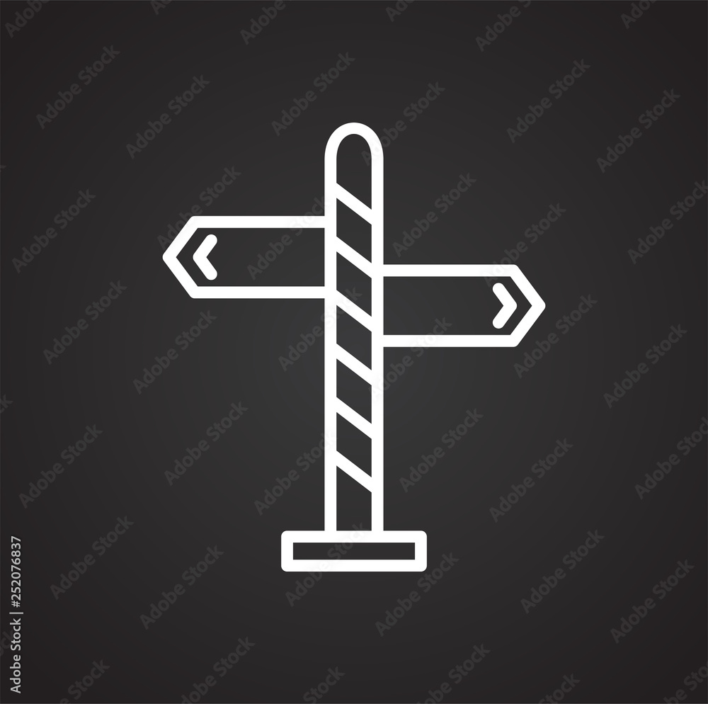 Route line icon for graphic and web design, Modern simple vector sign. Internet concept. Trendy symbol for website design web button or mobile app. Route line icon for graphic and web design, Modern simple vector sign. Internet concept. Trendy symbol for website design web button or mobile app.