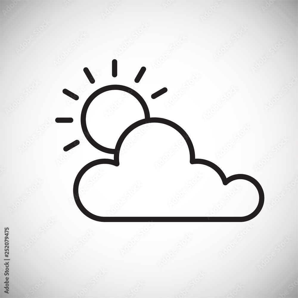 Camping weather line icon for graphic and web design, Modern simple vector sign. Internet concept. Trendy symbol for website design web button or mobile app.