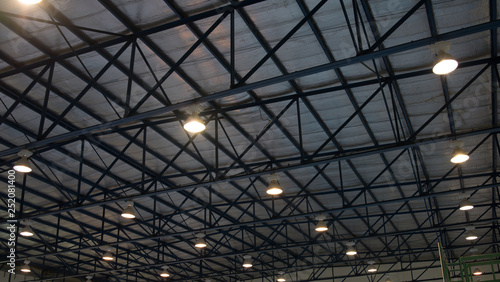 Lights of a gym