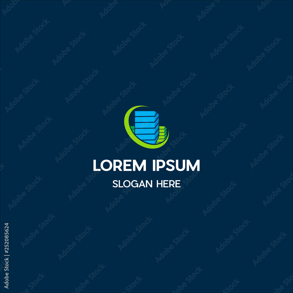 Building Vector Logo Design Building Vector Logo Design