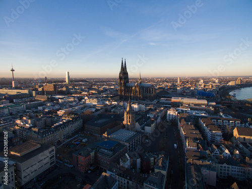 Cologne City / Cathedral © Drohne.me