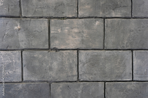 Wallpaper Mural Seamless design vintage style in natural light ancient cream beige yellow brown brick wall textured  background. white brick wall, texture of whitened masonry as a background Torontodigital.ca