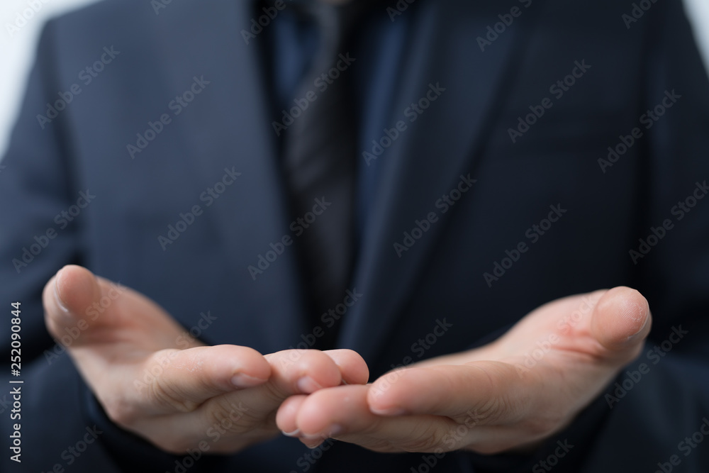 Obraz premium handfläche