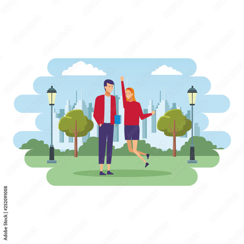 student outfit couple celebration park student outfit couple celebration park