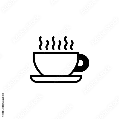 Coffee icon vector. Coffee vector design. sign design. flat style. Vector EPS 10