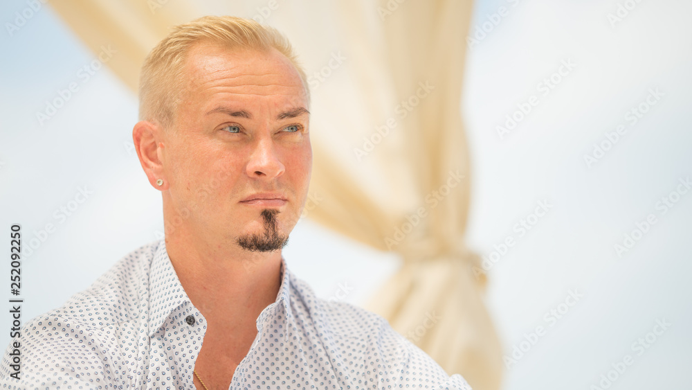 Portrait of a handsome Caucasian Male Portrait of a handsome Caucasian Male