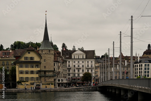 view of Lucerne Switzerland