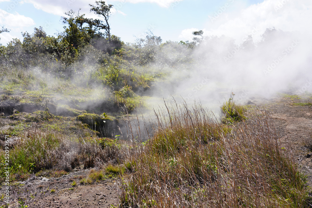 Steam Vents from Volcano Hawaii