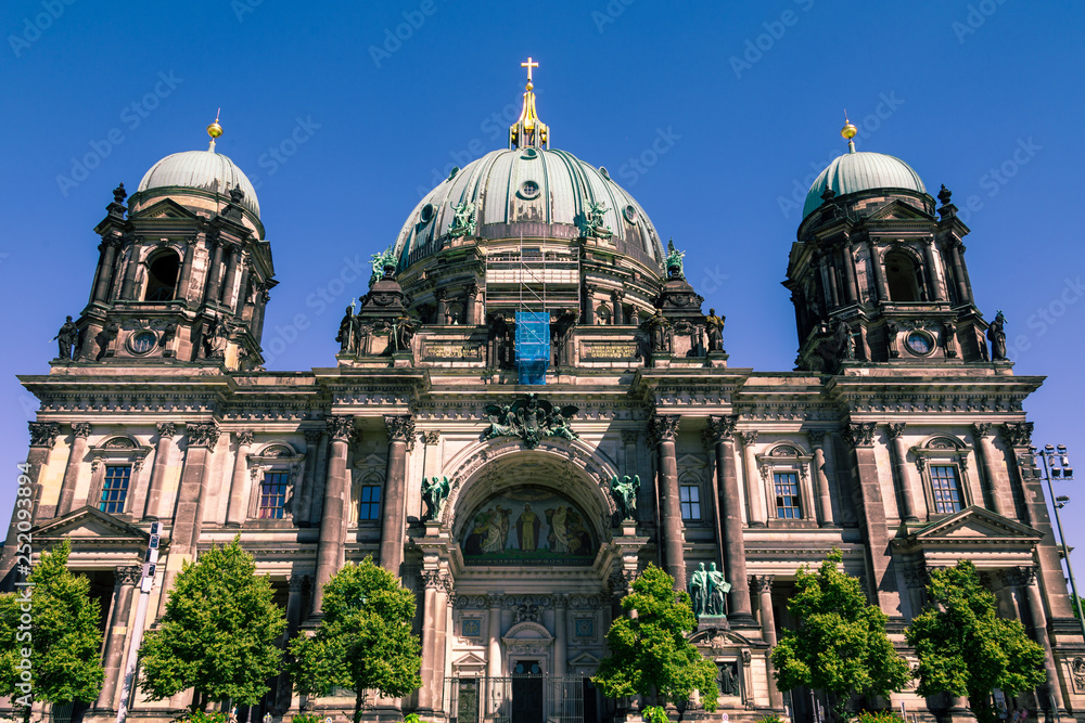 Exterior view of Berliner Dom, also known as Berlin Cathedral