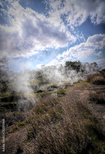 Steam Vents from Volcano Hawaii