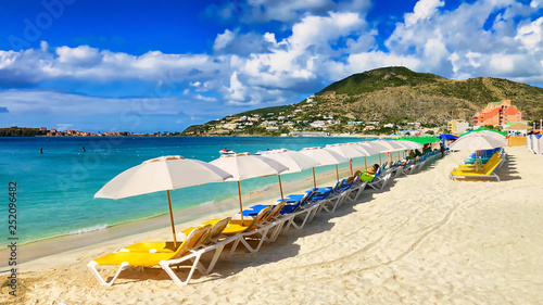 Beachfront on St Maarten photo