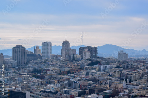 San Francisco Skyline - Twin Peaks