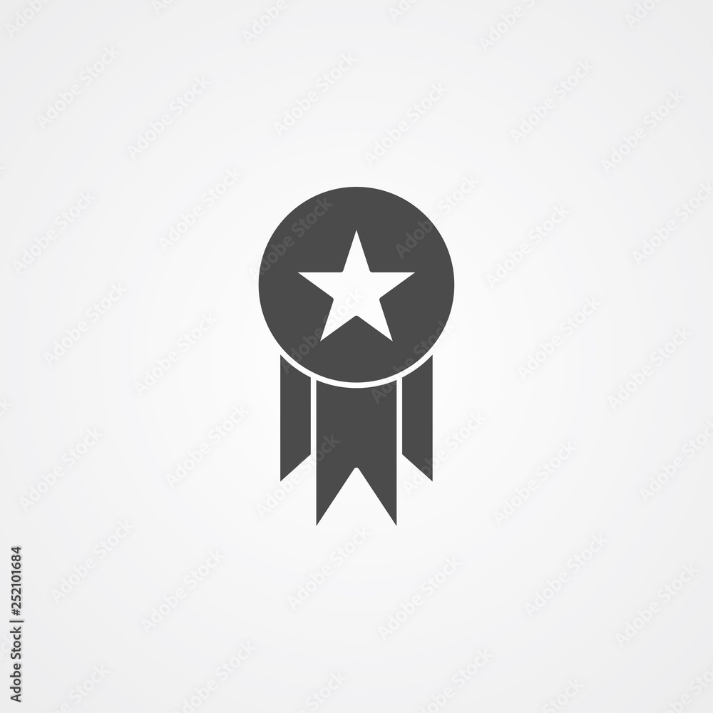 Medal vector icon sign symbol Medal vector icon sign symbol