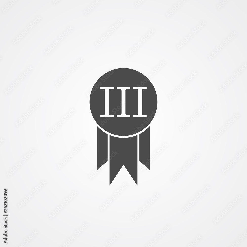 Medal vector icon sign symbol Medal vector icon sign symbol