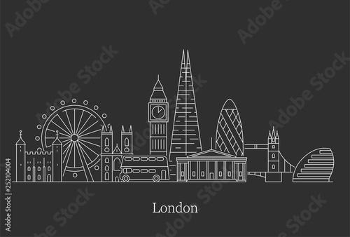 London city skyline.