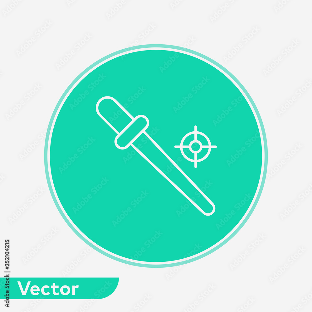 Dropper tool vector icon sign symbol Dropper tool vector icon sign symbol