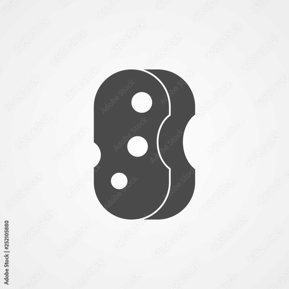 Sponge vector icon sign symbol Sponge vector icon sign symbol