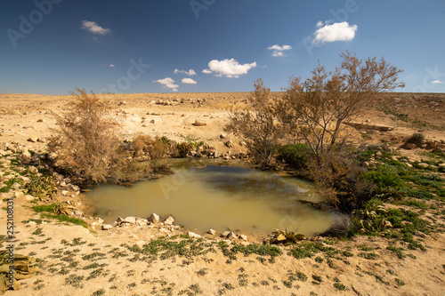 An Ancient Nabataean Water Cistern photo
