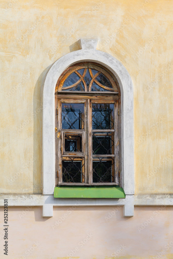 Fototapeta premium Church window in a classical style. Architecture