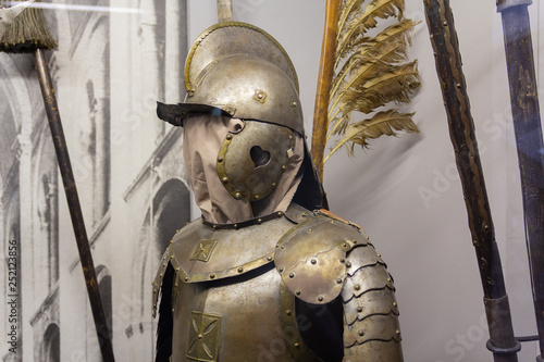 Winged hussar armor is the heavy cavalry of the Polish army